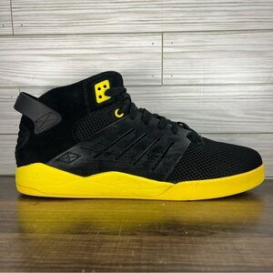 Supra Skytop 3 Tour Men’s Black Yellow‎ Shoes - Men’s Size 13